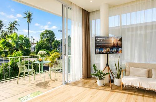Thong Sala Villa | Paradise House - 1BR - Calm & Green Garden Stay - Heart of Thong Sala - 4K SmartTV
