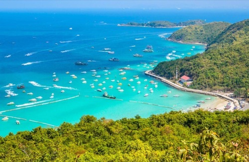 Bang Lamung Apartment | Paradise Ocean View Beach Front Condominium In Pattaya