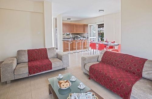 Kapparis Villa | Protaras Holiday Villa MV34 - Modern 3BDR Villa with Pool, 5 min. Walk to the Beach
