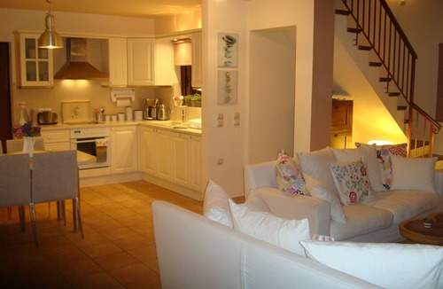 Zacharo Villa | Quiet, luxury beach villa w/huge pool, 5 min's walk from the beach