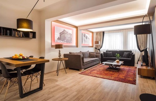 Koukaki Apartment | R 3382 Apartmen Dorete | Falirou Str. 35. Athens With Air Conditioning ,Sitting Area & Ce