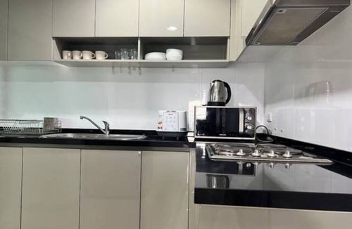 Rama 9 Condo | Rama9 boutique three-bedroom family room/train night market/Chinese Embassy/MRT