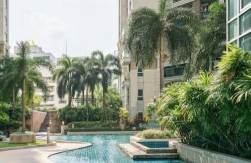 Rama 9 Condo | Rama9 boutique three-bedroom family room/train night market/Chinese Embassy/MRT