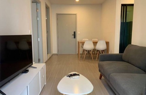 Rama 9 Condo | Rama9 Two-Bedroom/Central/Trainnight market/Airport Rail link Makkasan