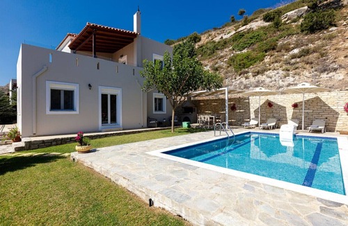 Agia Triada Villa | Relax in VIlla w/Private Pool, BBQ and Ping Pong