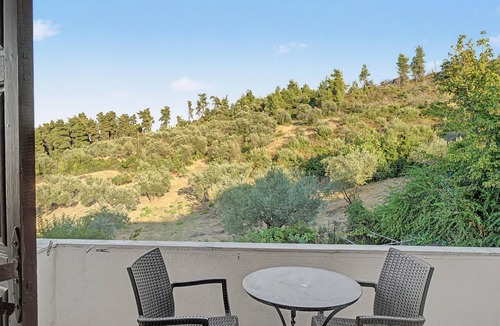 Psaropouli Apartment | Room 'Orama 38' with Sea View, Wi-Fi and Air Conditioning