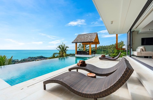 Lamai Villa | Samui Seaview Rainforest Infinity Pool Villa With 3 Beds Suits With Housekeeper