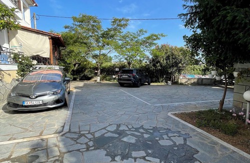 Skala Fourkas Apartment | Sea Lavie Apartment -180m Beach - Starlink WiFI - Balcony - 2 Bedrooms - 2 x AC