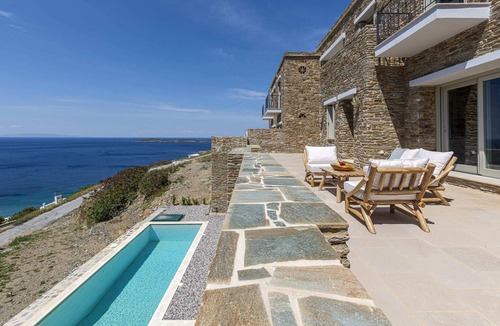 Batsi Villa | Seafront Majestic Getaway - Paradise Retreat