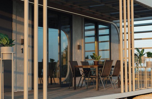 Maroni House | Seaside luxury stays, Modern pod homes. Wake up by the sea!