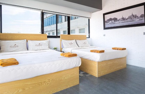 Daun Penh Apartment | Sky hotel - Rooms & Free laundry - 50m to Royal Palace