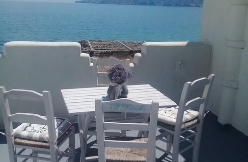 Skiros Condo | Skyros Beachfront Double-On the sandy beach