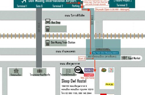 Don Muang Hostel | Sleep Owl Hostel