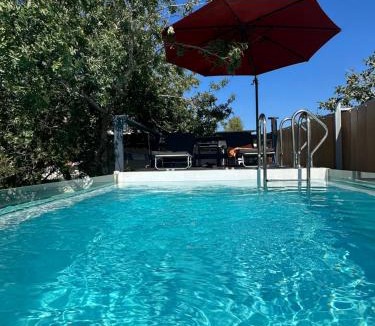 Aegina Town Apartment | SolMar Aegina with private pool - jacuzzi