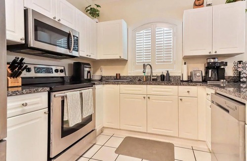Evrotas Condo | Spacious 3-bedroom Condo with view of stream and golf course.