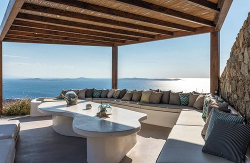 Fanari Villa | Spacious 8-bedroom villa in awesome Mykonos with Private pool, WiFi, AC
