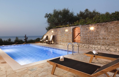 Argassi Villa | Spectacular panoramic view of Zakynthos town & harbour ,5minutes from the beach