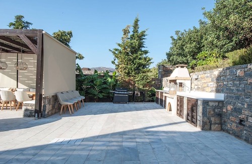 Elounda Villa | Splendid Crete Villa | Villa White - Blue | 5 Bedrooms | Private Heated Pool |.