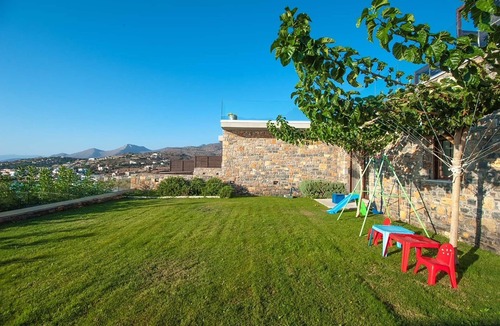 Elounda Villa | Splendid Crete Villa | Villa White - Blue | 5 Bedrooms | Private Heated Pool |.
