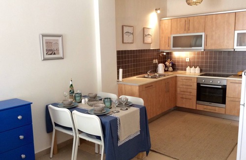 Karavomylos Apartment | Steps from the Ionian Sea, literally 10m from barefoot bliss!
