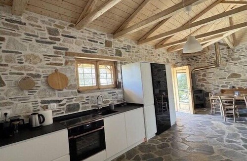 Afissos Cottage | Stone house in an olive grove right by the sea
