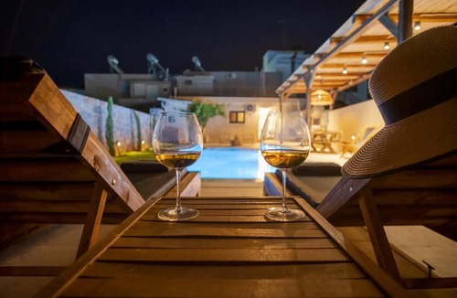 Minoa Pediada Villa | stone villa marianna With heated private pool &guest studio