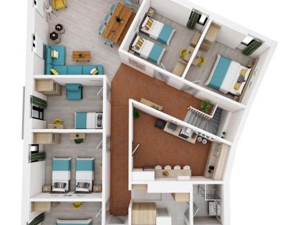 Nea Chora Apartment | Strat's City Loft