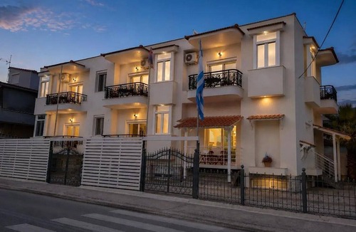 Skala Sotiros Apartment | Studio Apartment 'Chrissi 102' with Sea View, Wi-Fi and Air Conditioning