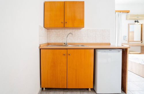 Faliraki Apartment | Studio 'Sotirakis Economy Room 34' with Mountain View, Wi-Fi and Air Conditioning