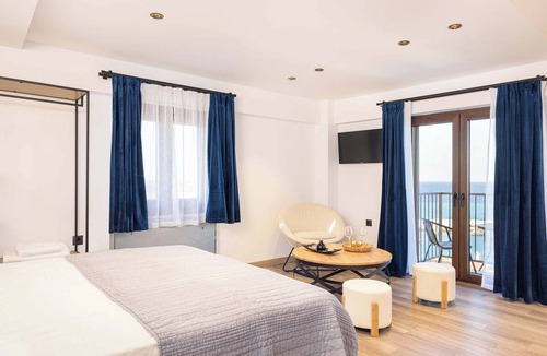 Kokkari Apartment | Studio Tepes - Niki Samos Sea View Balcony Suite