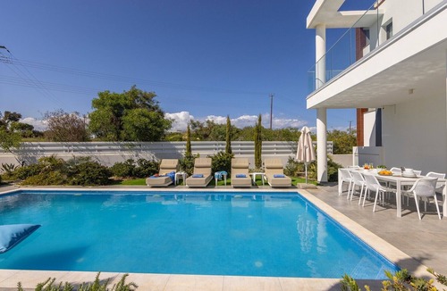 Protaras Villa | stunning and luxurious villa is located in the popular resort area of Protaras