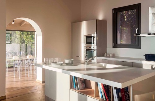 Dafnata Villa | Stunning Seafront Corfu Residence | Villa Serene | Private Heated Pool |.