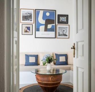 Ano Mera Villa | Stylish Traditional Village Stone House with Garden - Mykonos