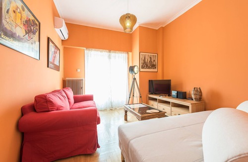 Filopappou Apartment | Sunny Loft in Koukaki by Cloudkeys