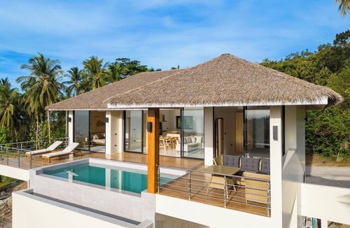Lamai House | "Sunrise Hills" Tranquil 4br pool villa sea view