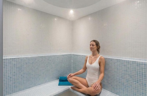 Agia Marina Villa | SUPERIOR VILLA MARINA MARE Sauna - Hammam - Pool - 250m from Beach