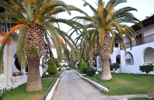 Skala Fourkas Apartment | Teo Apartment The Palm Oasis house 80m from the sea