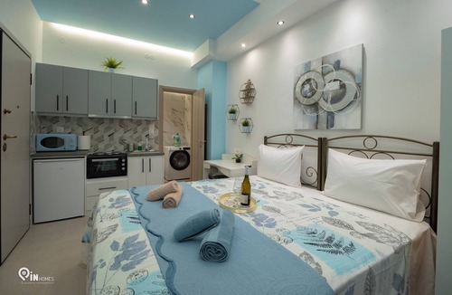 Aigaleo Apartment | The Aqua - Stylish & Comfy Studio in Egaleo/Athens