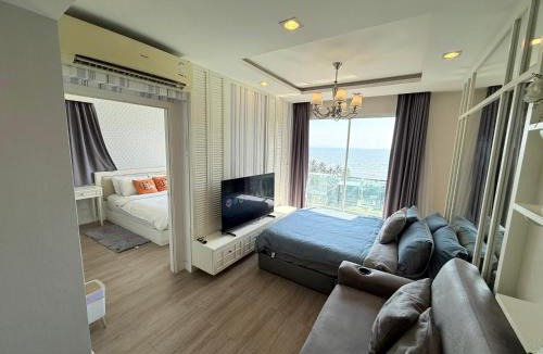 Saen Suk Apartment | The Blu X Ocean view grand suite family2 beds