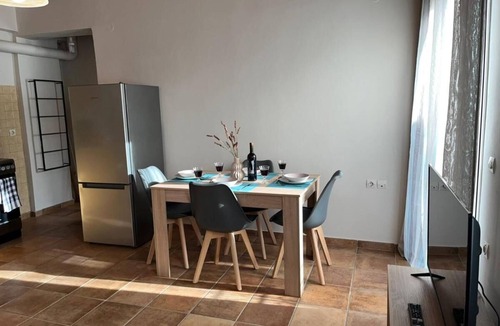 Raches Apartment | This modern and stylish apartment is located in the center of Christos, Raches.