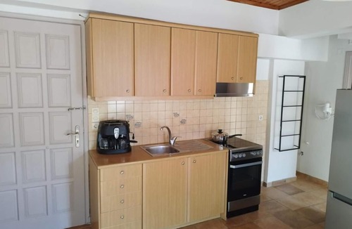 Raches Apartment | This modern and stylish apartment is located in the center of Christos, Raches.