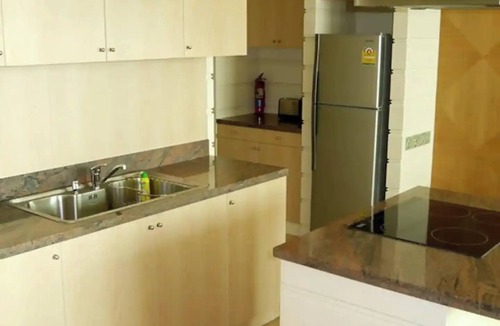 Bang Lamphu Lang Condo | Two bedroom loft style condo, river view pool