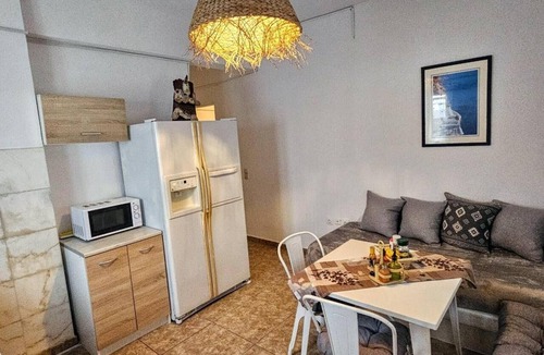 Perissa Apartment | Two-Bedroom Apartment with Mountain View, Wi-Fi, and Air Conditioning