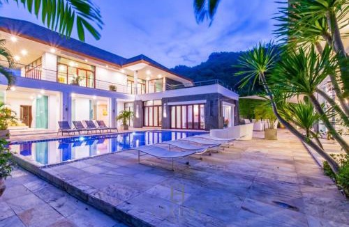 Khao Tao Villa | Unique Pool Villa with 5 Bedrooms and Sea View PM-C1