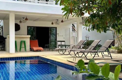 Plai Laem Villa | Villa 8 Stylish 3-Story Pool Villa in Plai Laem