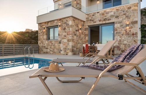 Ormos Koumeikon House | Villa Alexia - Private Pool & Panoramic Sea Views