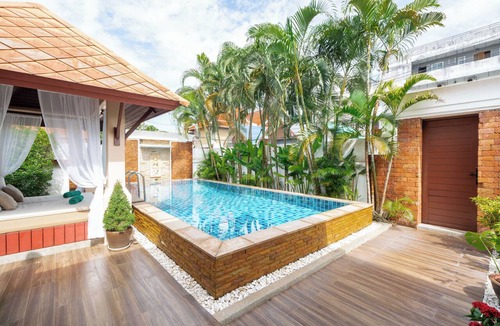 Ban Saiyuan Villa | Villa Amida Balinese Pool Villa Big Sala & Terrace Nai Harn & Rawai Beach