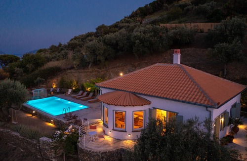 Xanthi Region Villa | Villa Avgi (Sunrise & Pool Sea View Area)