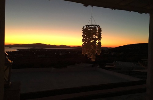 Paros Villa | VILLA GALAZIO, PRIVATE POOL, SEA VIEWS AND SUNSETS OVER ANTIPAROS