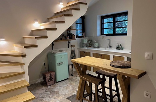 Agni Villa | Villa Horti, 333 steps from Agni Bay